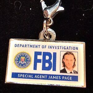 From Supernatural Sam’s FBI Badge Charm – NIP